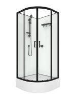 Душевая Кабина Triton Прайм-Блэк 90*90 В без крыши