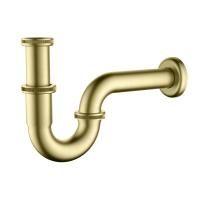 Сифон для раковины TIMO 961/17L, матовое золото