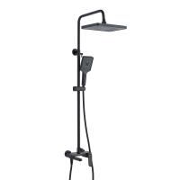 Душевая система Shevanik S4536H, черный