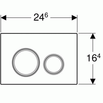 Смывная клавиша Geberit Sigma 21 115.884.JM.1