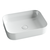 Умывальник Ceramicanova чаша накладная прямоугольная Element 500x390x130мм