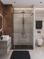 Душевая дверь CEZARES LUX-B-FS-11-120-C-GM
