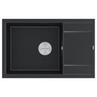 Мойка FLUGEN 60, IT-GRANIT, PM317850-BLM, черный, 780х500 мм, Paulmark