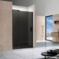 Душевая дверь Vincea Extra VDP-1E1112CGB, 1100/1200, черный, стекло тонированное