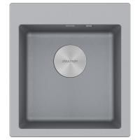 Мойка KANTE 45, IT-GRANIT, PM104651-GRM, серый металлик, 460х510 мм, Paulmark