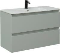 Тумба с раковиной Allen Brau Eclipse 100 1.E1003.PWM папирус матовый