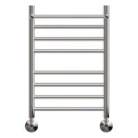Полотенцесушитель водяной Point PN10146SP П7 400x600 с полкой, хром