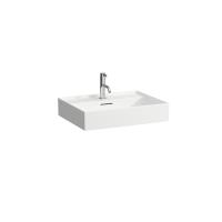 Подвесная раковина Kartell by laufen 60х46х12 см, 1 отверстие для смесителя, SaphirKeramik, с отв. под смеситель 8.1033.3.000.104.1