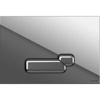Кнопка Cersanit ACTIS для LINK PRO/VECTOR/LINK/HI-TEC пластик хром глянцевый, P-BU-ACT/Cg