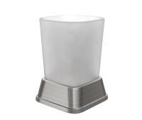 Стакан для зубных щеток WasserKRAFT K-5400NICKEL K-5428N
