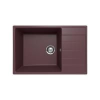 Кухонная мойка Ulgran Quartz Prima 760-06, трюфель