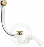 Сифон для ванны полуавтоматический FILARETE FL80 (Золото)