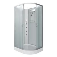 Душевая кабина Niagara Classic NG-3312-14LBKG 120х80х200, низкий поддон 13 см, стекло матовое