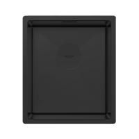 Мойка нерж. сталь NEXT 38 UNI, PM213844-MBN, матовый черный, 380х440мм, Paulmark 1,2мм