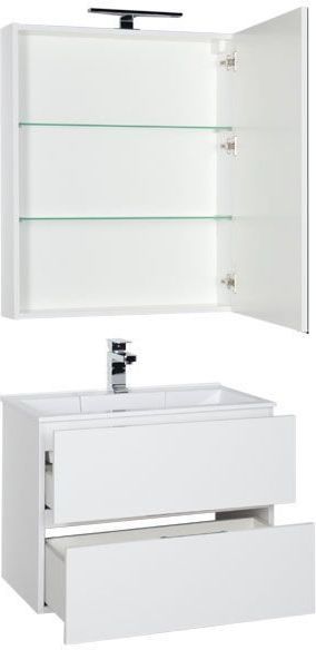 Мебель для ванной Aquanet Алвита 70 белый