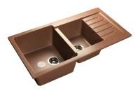 Кухонная мойка GranFest PRACTIK P-980KL терракот