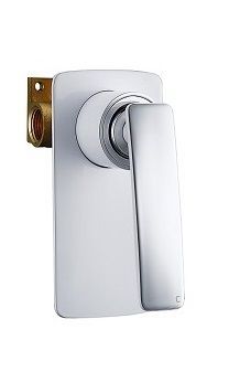 Смеситель встроенный с гигиеническим душем Timo Helmi 4089/00-16SM хром-белый