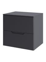 Orange Line Li-60TugMDF Тумба подвесная 60 столешница МДФ, матовый графит