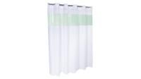 Шторка для ванной Fixsen Hotel FX-5115F зеленая