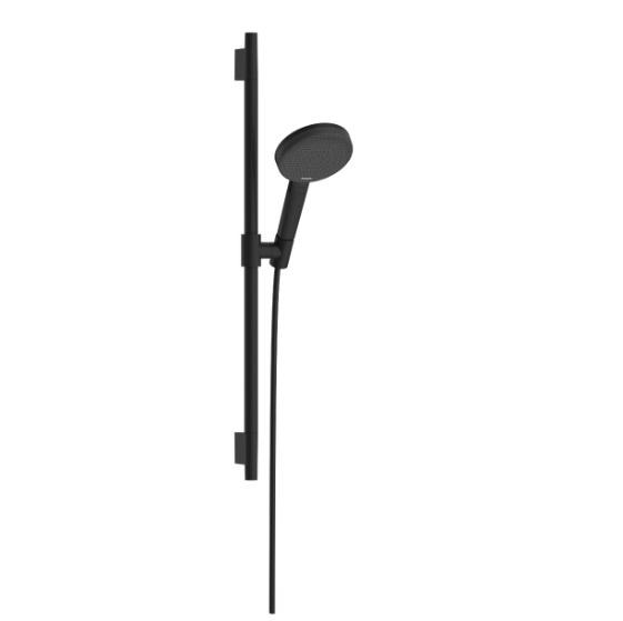Душевой гарнитур Hansgrohe Alive Select S 24602670 черный матовый