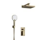 A16040 Встраиваемый комплект для душа WasserKRAFT с верхней душевой насадкой и лейкой