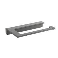 Держатель для туалетной бумаги IDDIS Slide без крышки, сплав металлов, графит SLIGM00i43