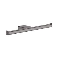 Hansgrohe AddStoris Держатель запасного рулона туалетной бумаги хром-черный матовый 41748340