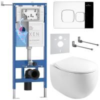 Комплект 6 в 1 RoxenBath StounFix Dual Fresh 964100 (состоит из: 710200, Santi 410280CH, 530170-01)