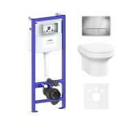 Комплект инсталляции и унитаза 6 в 1 Lavinia Boho Grance Hill Rimless 87561002