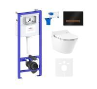 Комплект инсталляции и унитаза 7 в 1 Lavinia Boho Relfix Smart V-Clean 87561194