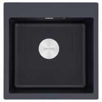 Мойка KANTE 50, IT-GRANIT, PM105152-AN, антрацит, 510х520, Paulmark