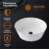 Раковина Orange RA08360w накладная, белый