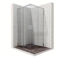 Душевой уголок Ambassador Queen 11011105, квадратный, 100х100 см