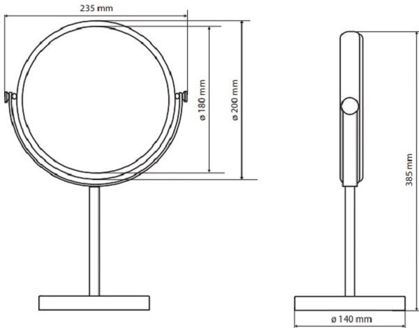 Косметическое зеркало Bemeta 112201252