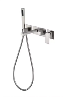 Смеситель для ванны скрытого монтажа Grocenberg GB5060 Никель