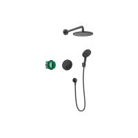 Hansgrohe Raindance S Душевая система 240 1 jet PowderRain с функцией ShowerSelect S черный матовый 27959670