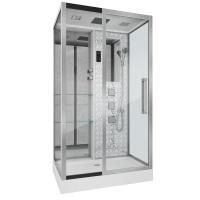 Душевая кабина Niagara Luxe NG-7713WL 82x120х215, низкий поддон, стенки белые