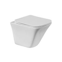 Унитаз подвесной безободковый BelBagno MARMI BB052CHR/BB052SC