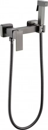Смеситель с гигиеническим душем Grocenberg GB101N Графит
