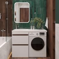Мебель для ванной комнаты STWORKI Мальмё 120 L под стиральную машину