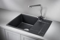 Мойка для кухни Granula 6501 шварц, 65,5х50 см, прямоугольная