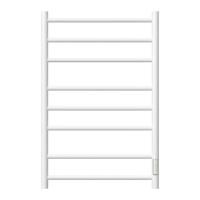 Полотенцесушитель электрический Point PN10858W П8 500x800 диммер справа, белый
