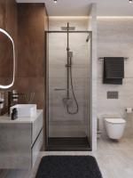Душевая дверь CEZARES LUX-B-FS-1-70-C-GM