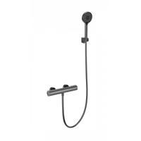 Смеситель для душа с термостатом WONZON & WOGHAND, Темный графит (WW-A2006-A-BGG)