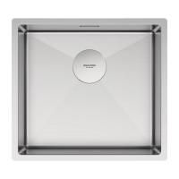 Мойка нерж. сталь NEXT 48 UNI, PM214844-BS, брашированная нерж.сталь, 480х440мм, Paulmark 1,2мм