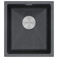 Мойка LUMI 41UNI, IT-GRANIT, LU41-DG, графит, 410х460, Paulmark