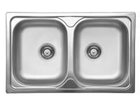 Кухонная мойка UKINOX Гранд GRL800.500 20GT8K -O, 50*80