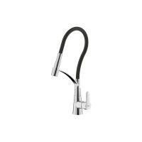 Смеситель для кухни Bravat F7420453CP с гибким изливом