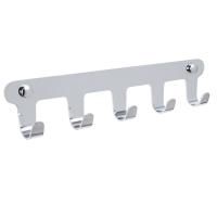 Планка 5 крючков Fixsen, FX-805-5, хром