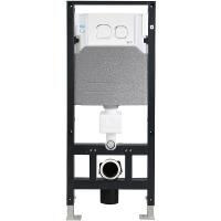 Инсталляция для унитаза WeltWasser WW AMBERG 506 WT с белой кнопкой